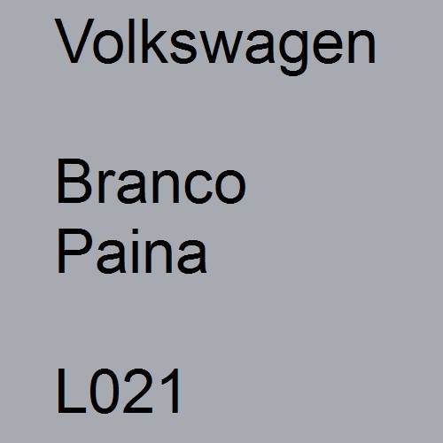 Volkswagen, Branco Paina, L021.